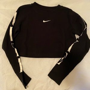 Black Nike Cropped Top